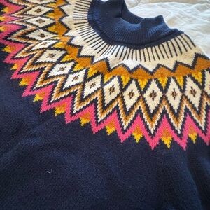 Old Navy Navy Knit Sweater Dress